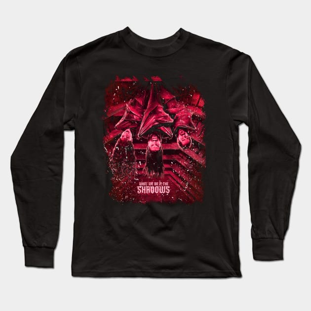 Classic Art What We Do Long Sleeve T-Shirt by Black Demon Bear